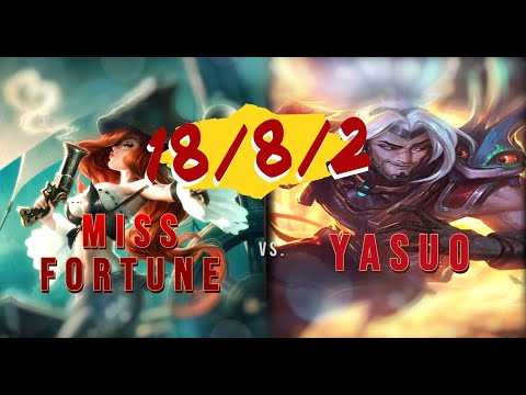 18/8/2 MISS FORTUNE MID VS YASUO - BULGARIAN LEAGUE OF LEGENDS