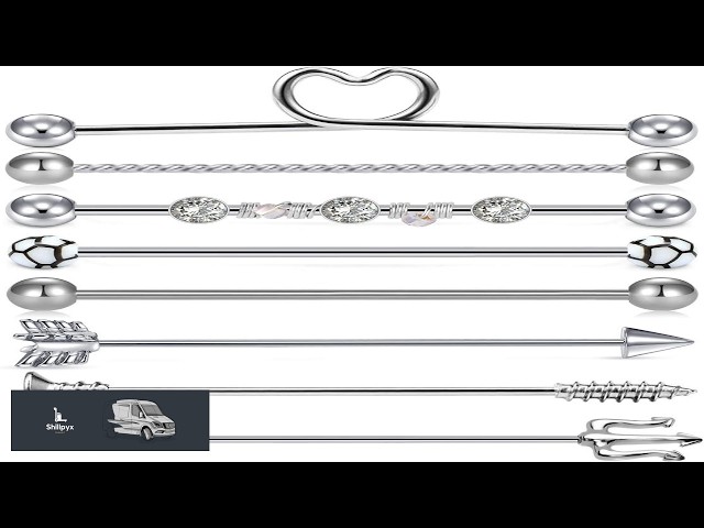 Vídeo relacionado con 14ga Steampunk Gears with Black Opal Industrial Cartilage Barbell 316L Surgical Steel by BodyJewelryOnline
