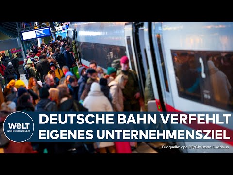 DEUTSCHE BAHN: Ziel von 70 Prozent Pünktlichkeit weit verfehlt! Jeder Dritte erlebt Zugverspätungen