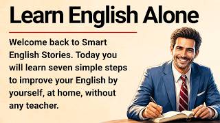 How to Learn English Without Teacher | Improve Your English Fluency ✅️ | Graded Reader 🔥