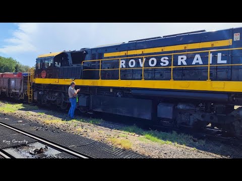 CAB RIDE WIth the Rovos Rail EMDGL26C AUSTRALIAN LOCOMOTIVES 2022.