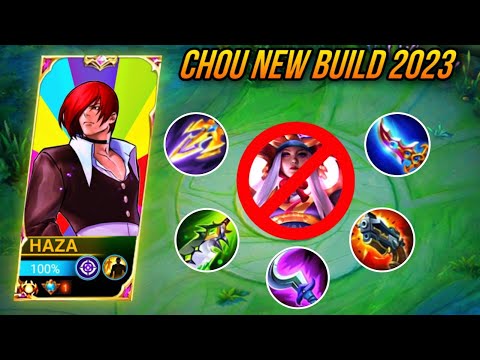 CHOU NEW BEST BUILD 2023 FOR COUNTERED ENEMY IN LANE (Freya) CHOU NEW META GAMEPLAY - MLBB