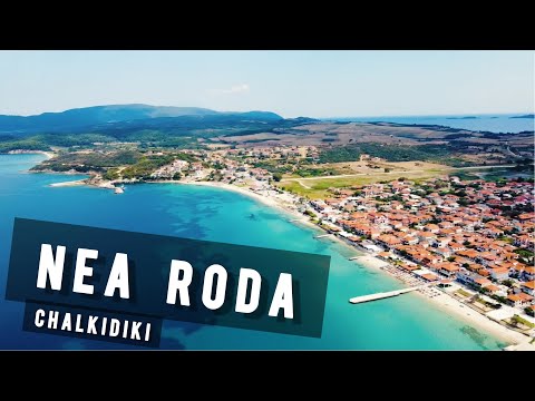 Nea Roda of Athos peninsula by drone, Chalkidiki | GREECE 🇬🇷