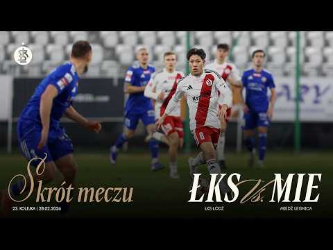 23K | SKRÓT MECZU | ŁKS Łódź - Miedź Legnica 0:0