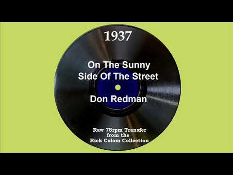 1937 Don Redman - On The Sunny Side Of The Street (Swing Choir, vocal)