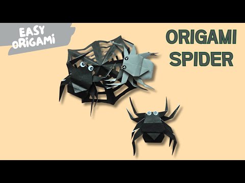 Cute Ghost Origami  Easy Halloween Paper Craft for Kids