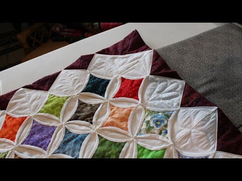 Cathedral Window 2nd Finishing Touches