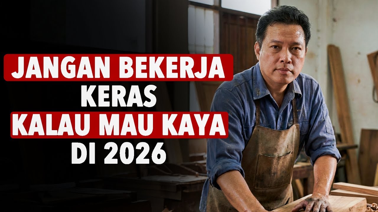 Ini Ilmu Jadi Kaya, Bukan Kerja Keras. Strategi 2026