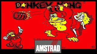 Amstrad CPC 464 Games - Donkey Kong