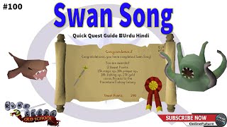 OSRS│How To Complete Swan Song Quest 2021│Urdu Hindi