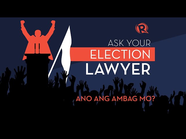 Ask Your Election Lawyer: Ano ang ambag mo?