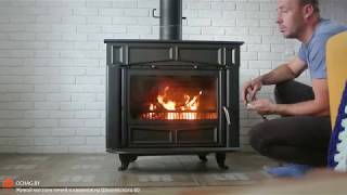 Видео Обзор Печи-Камина Plamen Glas Franklin из Хорватии