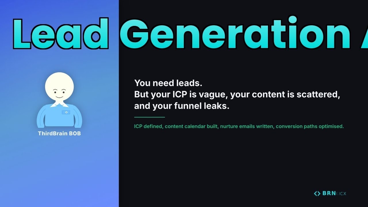 You need leads.