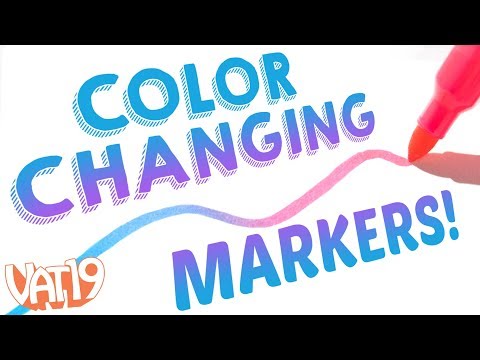 Color blending “Chameleon Pens” are the hottest new art items