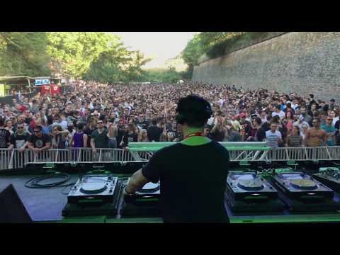[4K] Dax J live at No Sleep Novi Sad Stage 07:00 AM! 07.07.2017 dropping Redhead - Fly Cargo