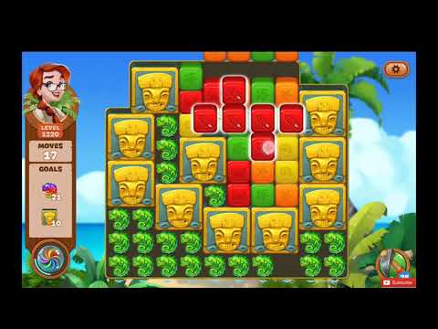 Lost Island Blast Adventure Level 1220 NO BOOSTERS - A S GAMING