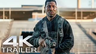 RUN HIDE FIGHT: Infidels Official Trailer (2026) Jonathan Majors Action Movie | 4K