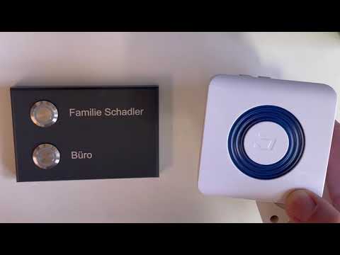 F4-AC Funk-Gong / Empfänger mit Metzler Türklingel verbinden