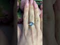 Серебряное кольцо с топазом 2.621ct