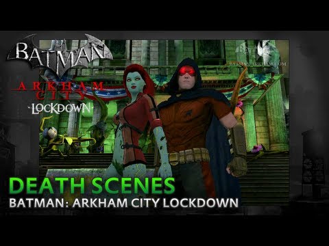 Batman: Arkham City Lockdown - Death Scenes