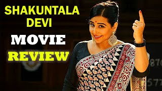 SHAKUNTALA DEVI Movie REVIEW | Vidya Balan Sanya Malhotra | Amazon Prime Movie