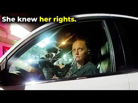 Fearless Woman Calls Out The Cop's Fishing Expedition!