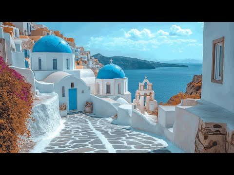 Santorini, Greece 🇬🇷 - Fira To Oia 4K HDR Walking Tour (▶249min)