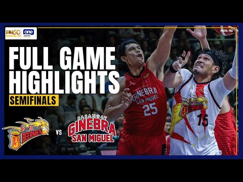 BRGY. GINEBRA vs. SAN MIGUEL | SEMIS GAME 5 | FULL GAME HIGHLIGHTS | PBA SEASON 50 PHILIPPINE CUP
