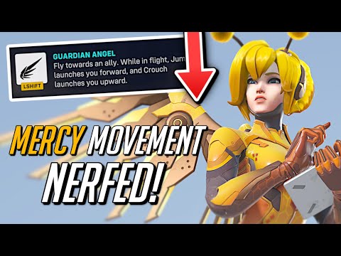 Mercy Movement Nerfed! 😭 0 Deaths Grandmaster Mercy - Overwatch 2