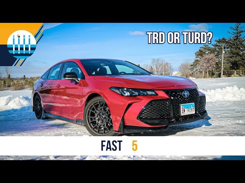 FAST 5 | 2020 Toyota Avalon TRD - More Bark than Bite at $45,000?