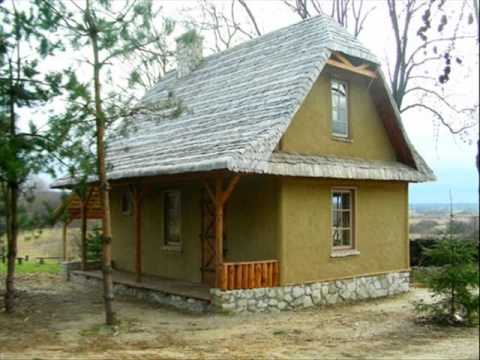 Domy z gliny,Domy ekologiczne,Ecological Homes.Houses made of clay .