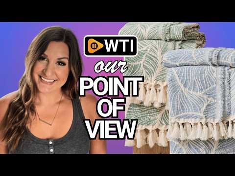 DOWN HOME Chenille Cotton Throw Blanket for Couch - WTI product video review