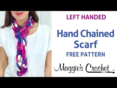Super Quick Starbella Strata Hand Chained Scarf - Left Handed