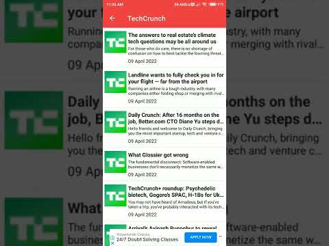 How to add a channel into the app | RSS Feed Fetcher | Android