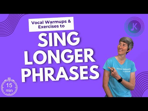 Sing Longer Phrases | Vocal Warmups, Vocal Exercises - breath control