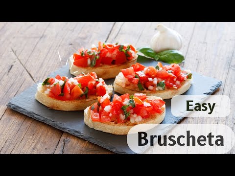 Mouthwatering Italian Bruschetta Without Any Animal Products 🌱