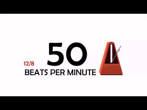 50 BPM 12/8 Metronome