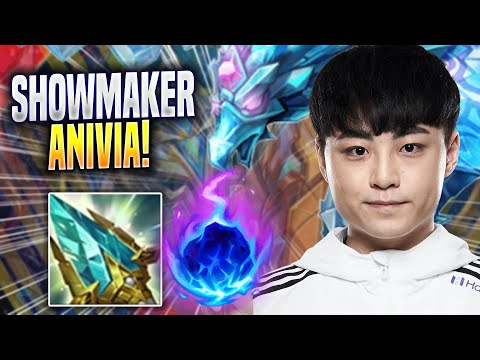 SHOWMAKER IS SO GOOD WITH ANIVIA! - DK ShowMaker Plays Anivia MID vs Ryze! | Season 2023