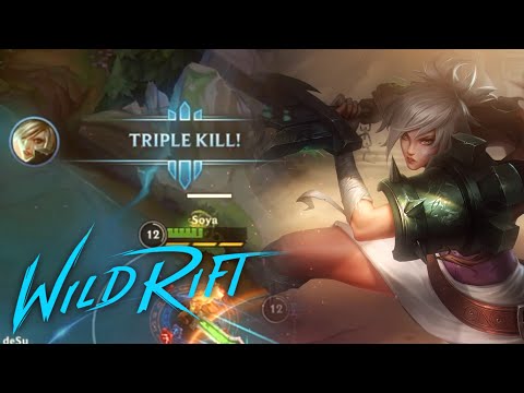 Wild Rift Riven | Baron Lane ( BUILDS AND RUNES) | Easy Comeback!
