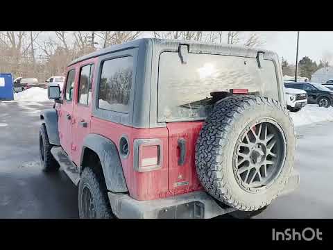 2018 Jeep Wrangler Unlimited Sport 4x4 for sale at Finch Chrysler Dodge Jeep Ram Ltd in London, ON