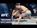 Throwback KO: Michael Chandler maakt explosief UFC-debuut!