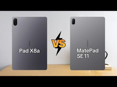 honor pad x8a vs huawei matepad se 11