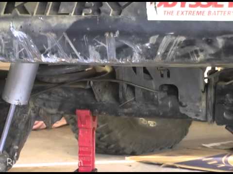 TJ Rear Brake Line Replacement