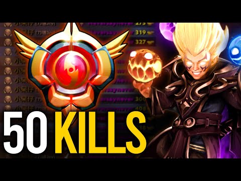 SILENCER MIGHT QUIT DOTA 2 AFTER THIS GAME | BRUTAL INVOKER 50 KILLS | Dota 2 Invoker