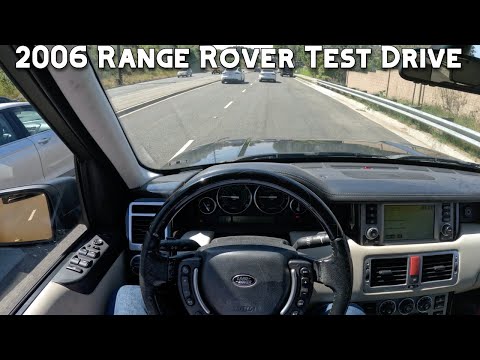 2006 Range Rover Supercharged POV Test Drive