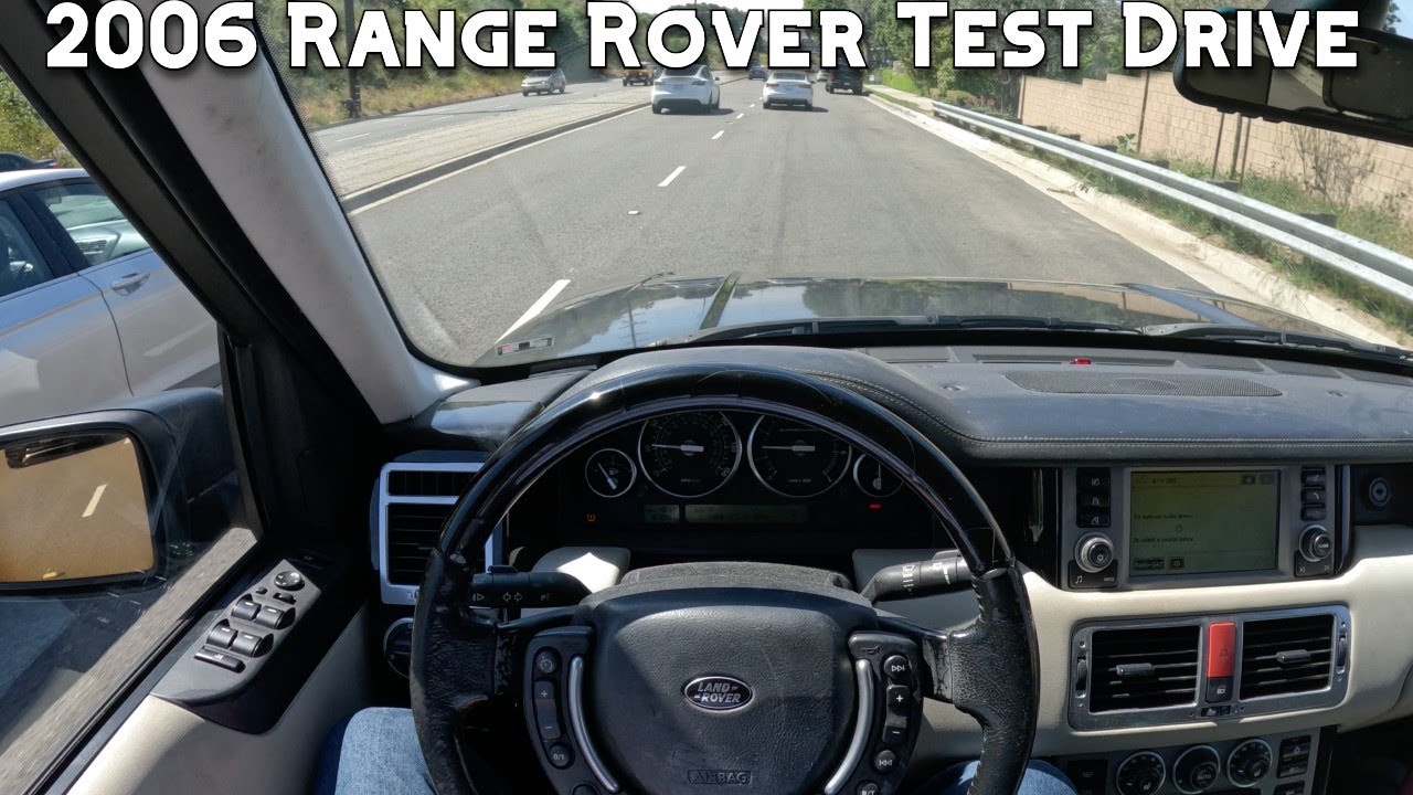 2006 Range Rover Supercharged POV Test Drive