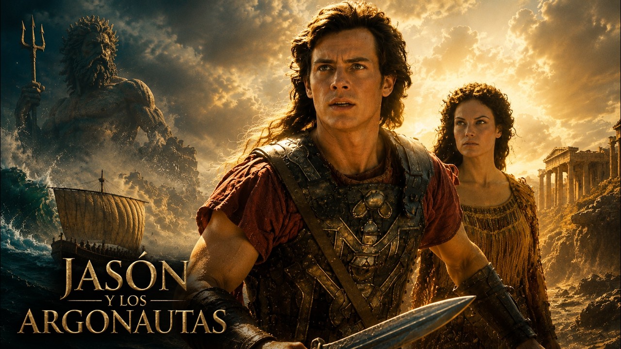 Jasón y los Argonautas PELÍCULA COMPLETA | Películas de Aventura | Jason London & Natasha Henstridge