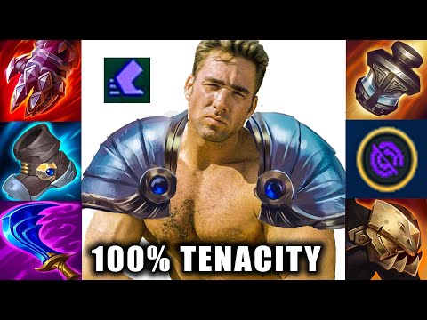 The Full TENACITY Garen Build - League of Legends Max Tenacity (100% tenacity)