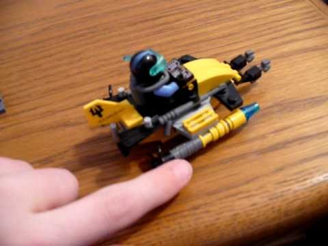 7770 Deep Sea Treasure Hunter Lego Aqua Raiders Set Review