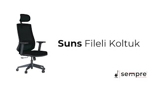 Suns Ofis Fileli Koltuk - #officefurniture #ofiskoltukları #filelikolt